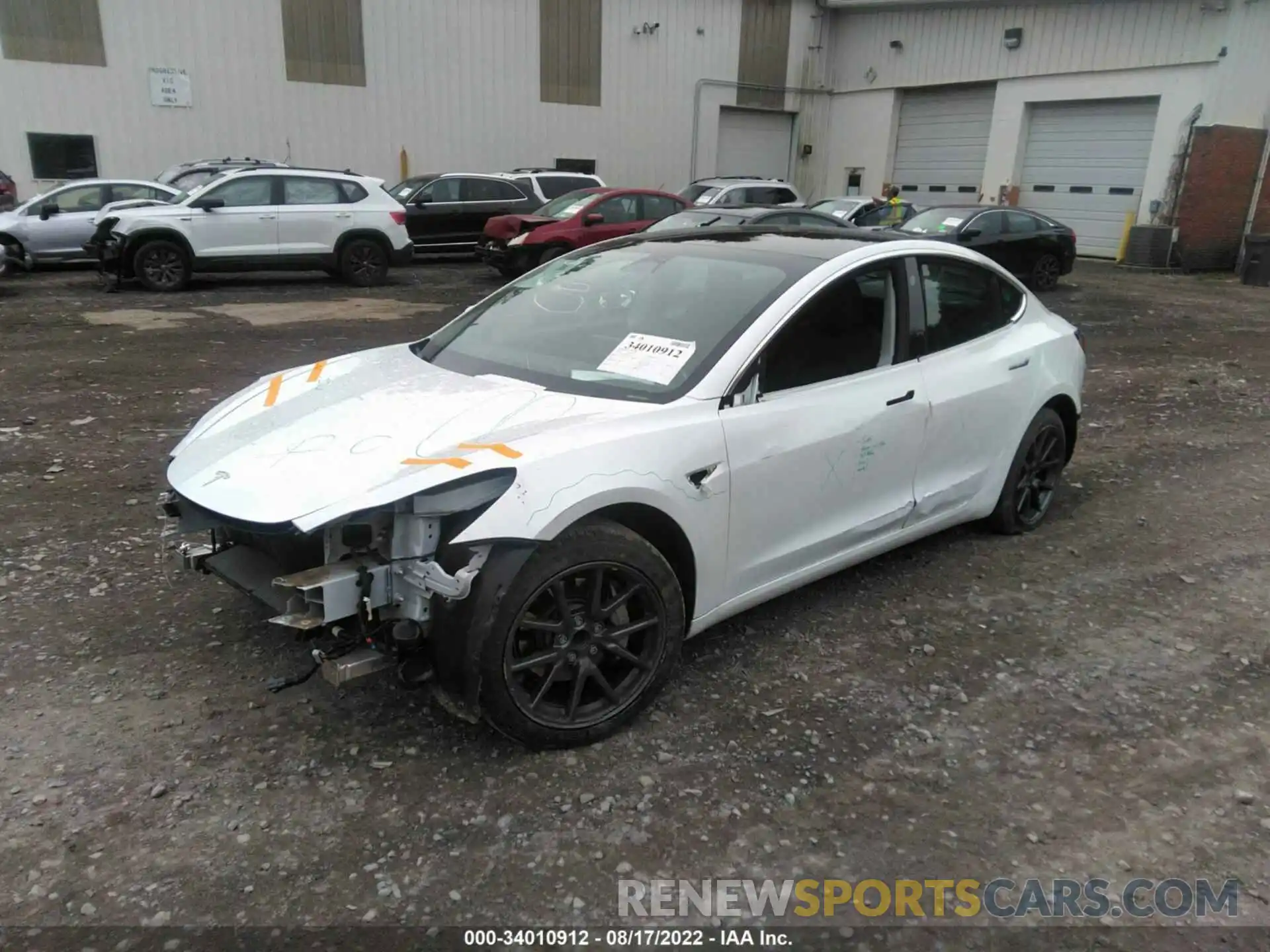 6 Photograph of a damaged car 5YJ3E1EA1LF644764 TESLA MODEL 3 2020