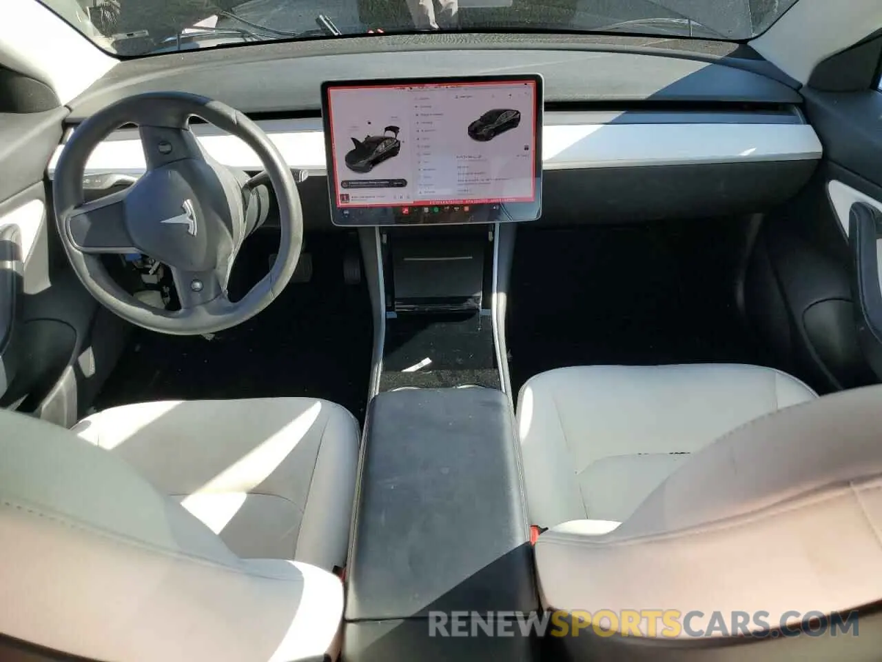 8 Photograph of a damaged car 5YJ3E1EA1LF645879 TESLA MODEL 3 2020
