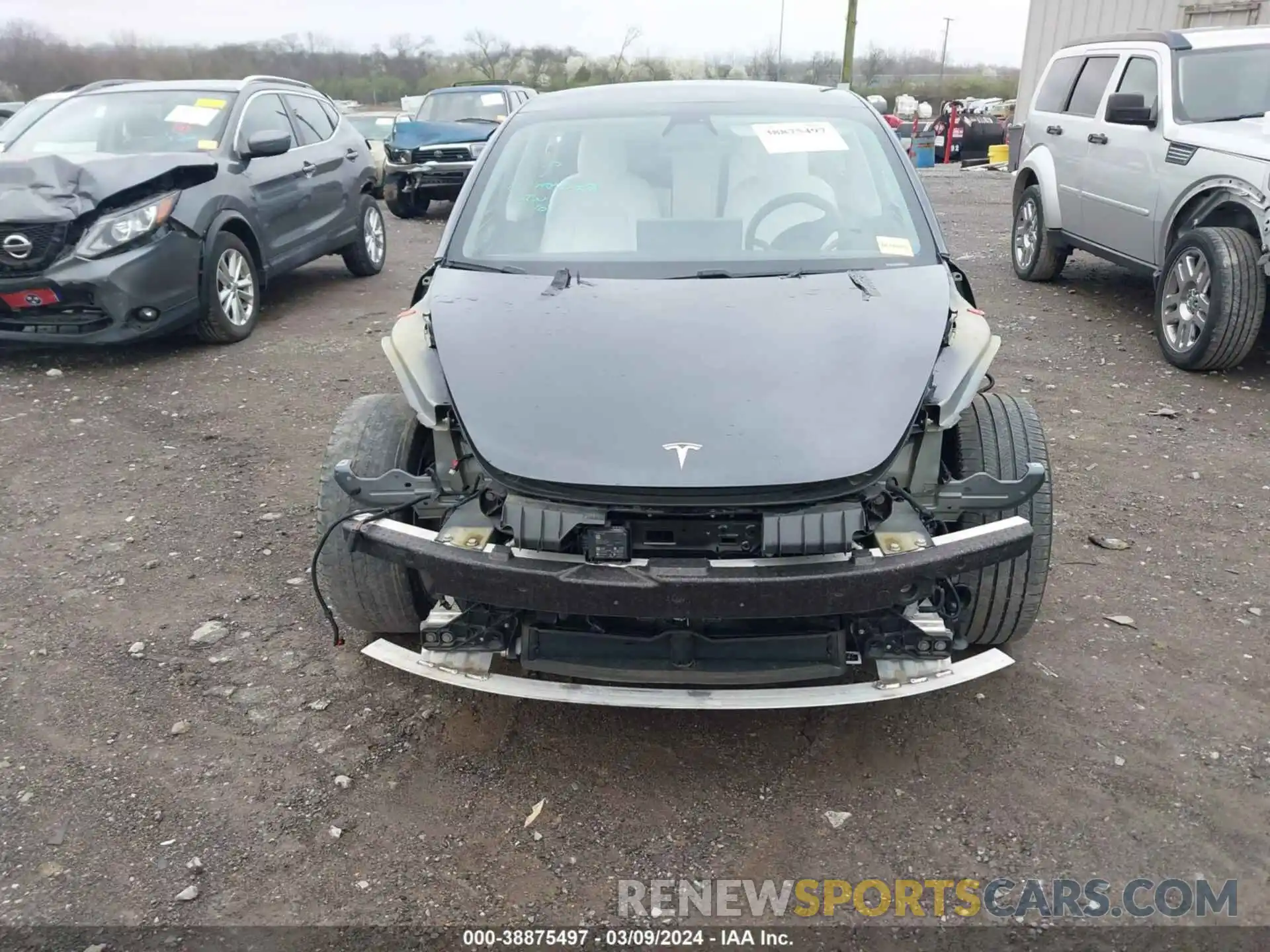 13 Photograph of a damaged car 5YJ3E1EA1LF645946 TESLA MODEL 3 2020