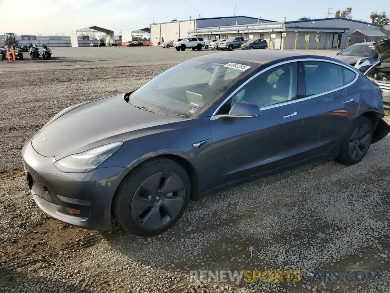 1 Photograph of a damaged car 5YJ3E1EA1LF658194 TESLA MODEL 3 2020