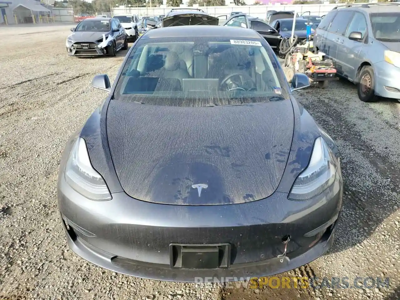 5 Photograph of a damaged car 5YJ3E1EA1LF658194 TESLA MODEL 3 2020