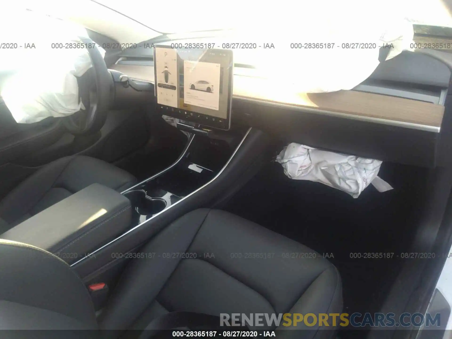 5 Photograph of a damaged car 5YJ3E1EA1LF659233 TESLA MODEL 3 2020