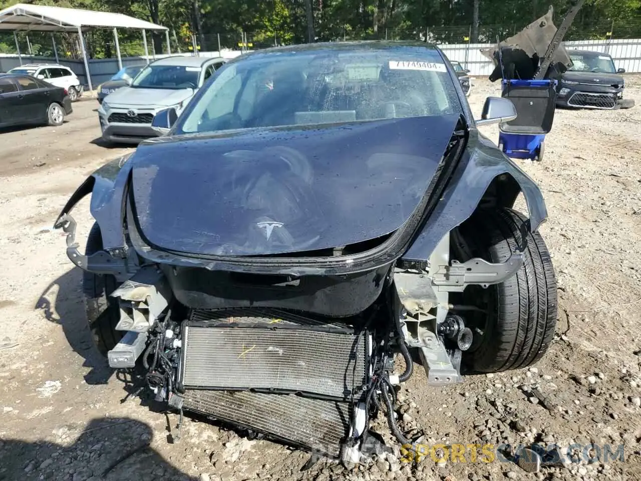 5 Photograph of a damaged car 5YJ3E1EA1LF659748 TESLA MODEL 3 2020