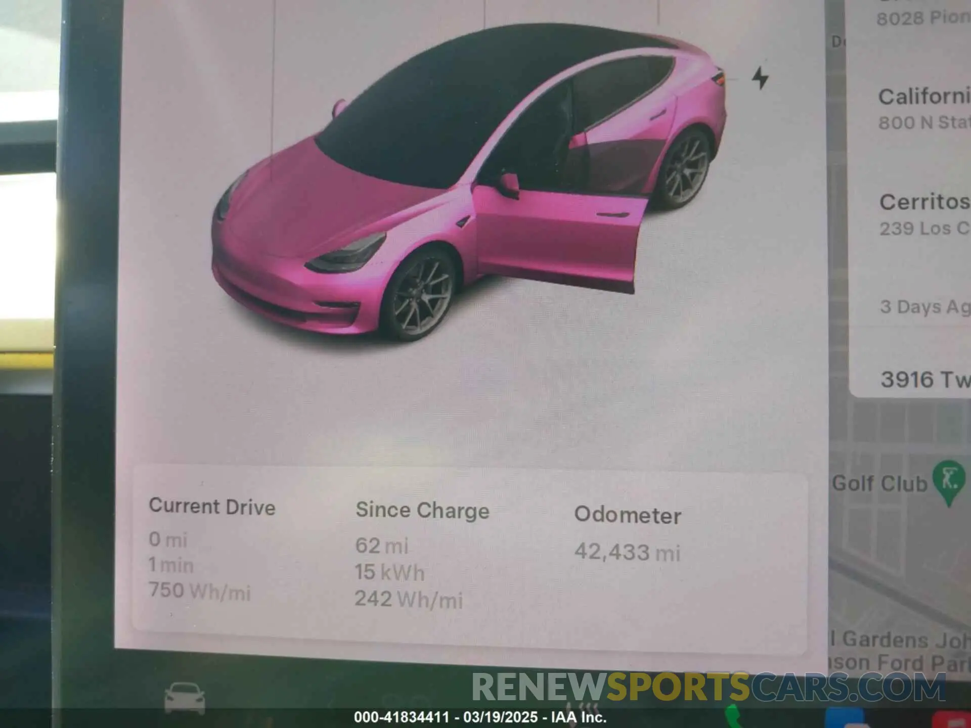 7 Photograph of a damaged car 5YJ3E1EA1LF659765 TESLA MODEL 3 2020