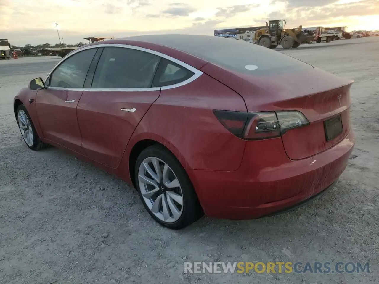 2 Photograph of a damaged car 5YJ3E1EA1LF708818 TESLA MODEL 3 2020