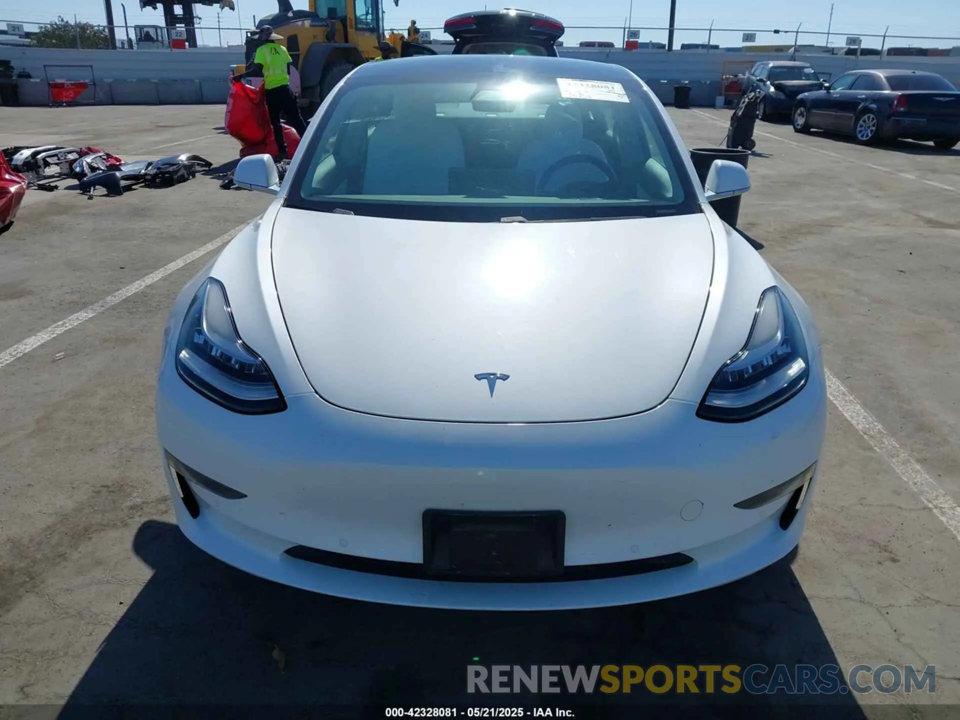 13 Photograph of a damaged car 5YJ3E1EA1LF720886 TESLA MODEL 3 2020