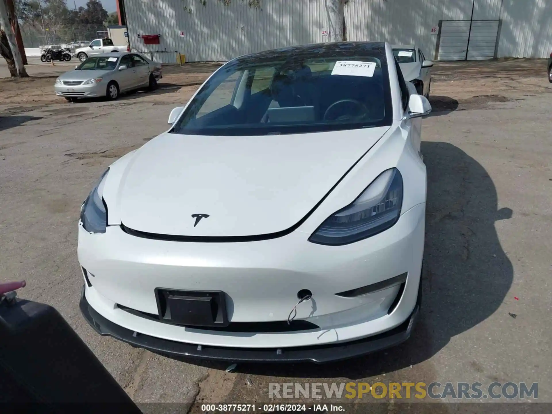 12 Photograph of a damaged car 5YJ3E1EA1LF739891 TESLA MODEL 3 2020