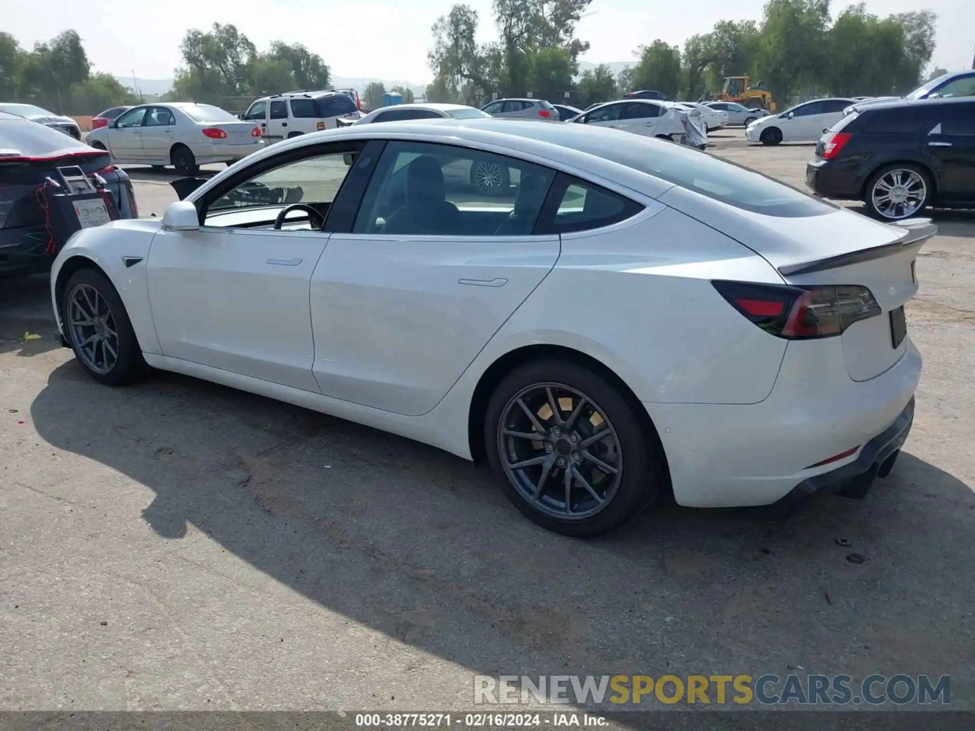 3 Photograph of a damaged car 5YJ3E1EA1LF739891 TESLA MODEL 3 2020