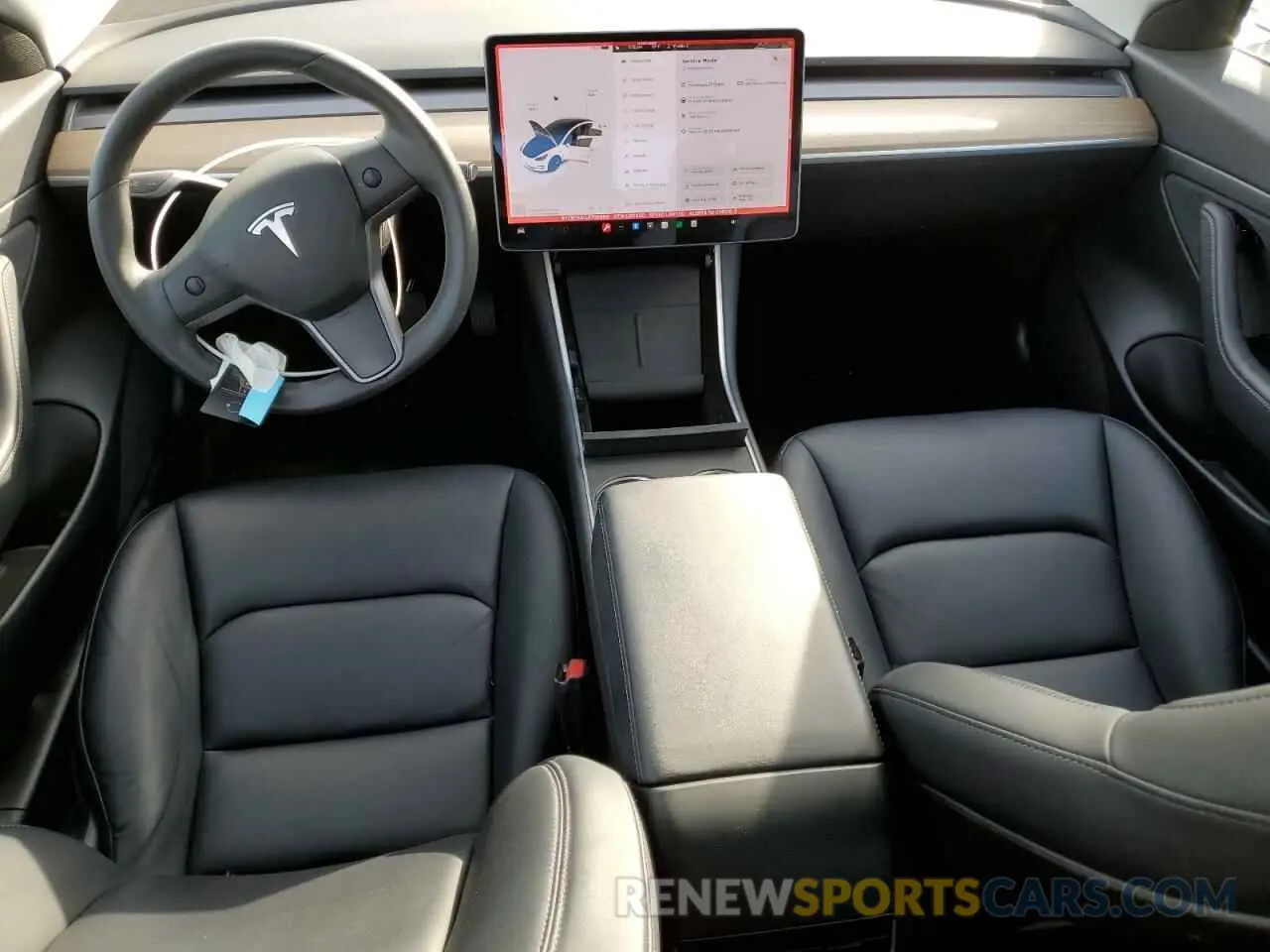 8 Photograph of a damaged car 5YJ3E1EA1LF739969 TESLA MODEL 3 2020