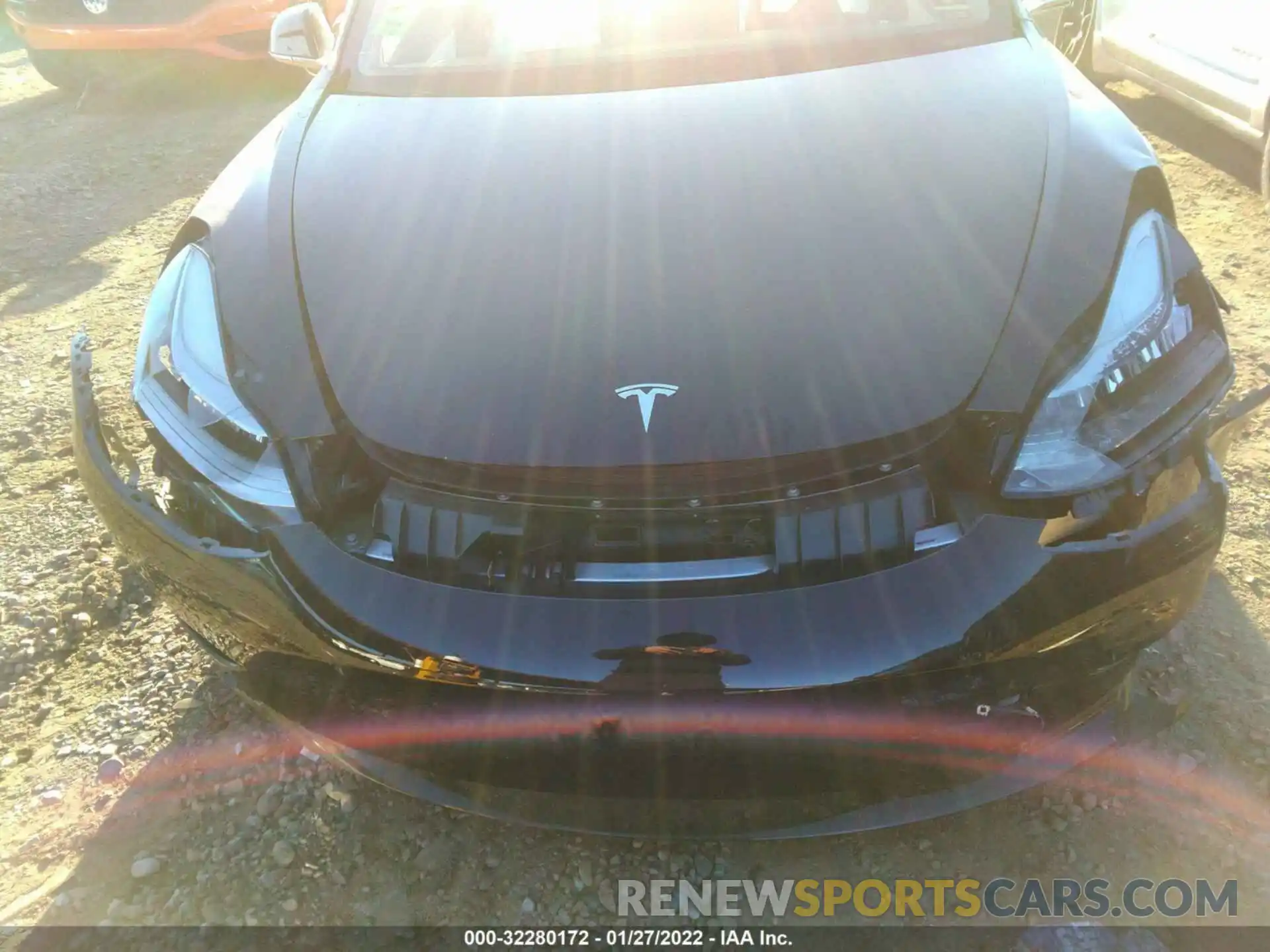 6 Photograph of a damaged car 5YJ3E1EA1LF740880 TESLA MODEL 3 2020