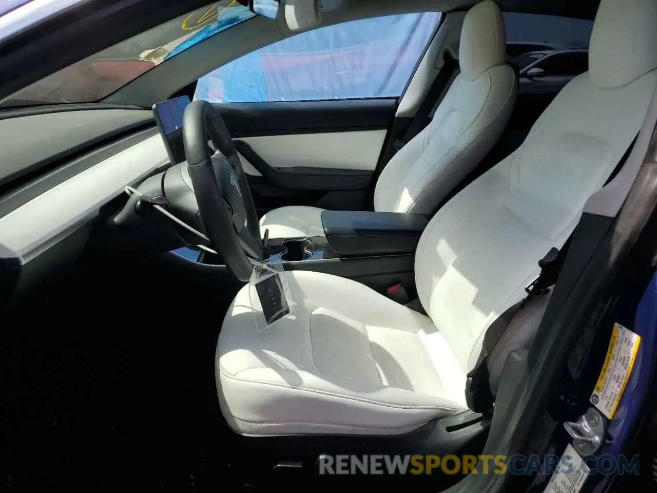 7 Photograph of a damaged car 5YJ3E1EA1LF744069 TESLA MODEL 3 2020