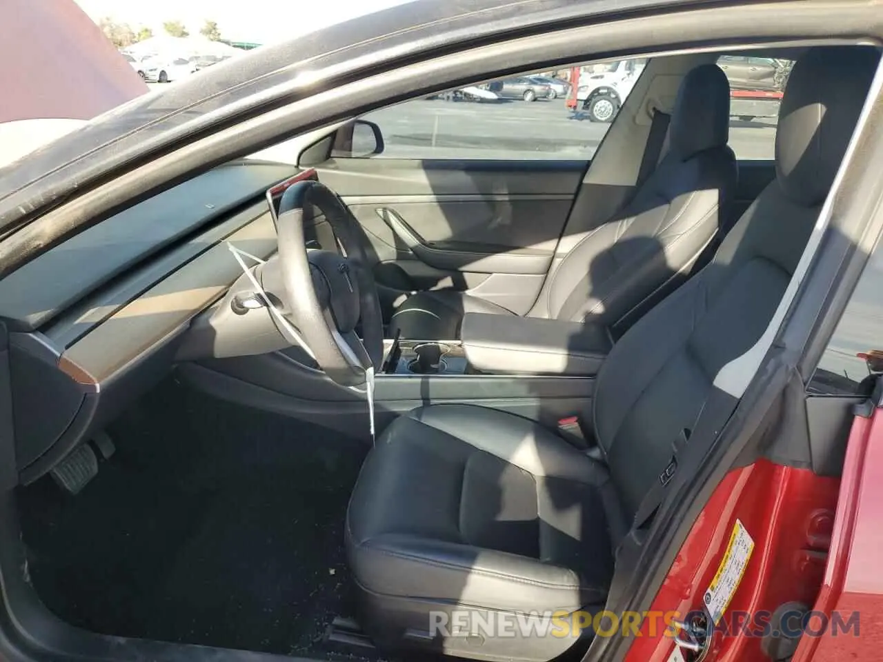 7 Photograph of a damaged car 5YJ3E1EA1LF745254 TESLA MODEL 3 2020