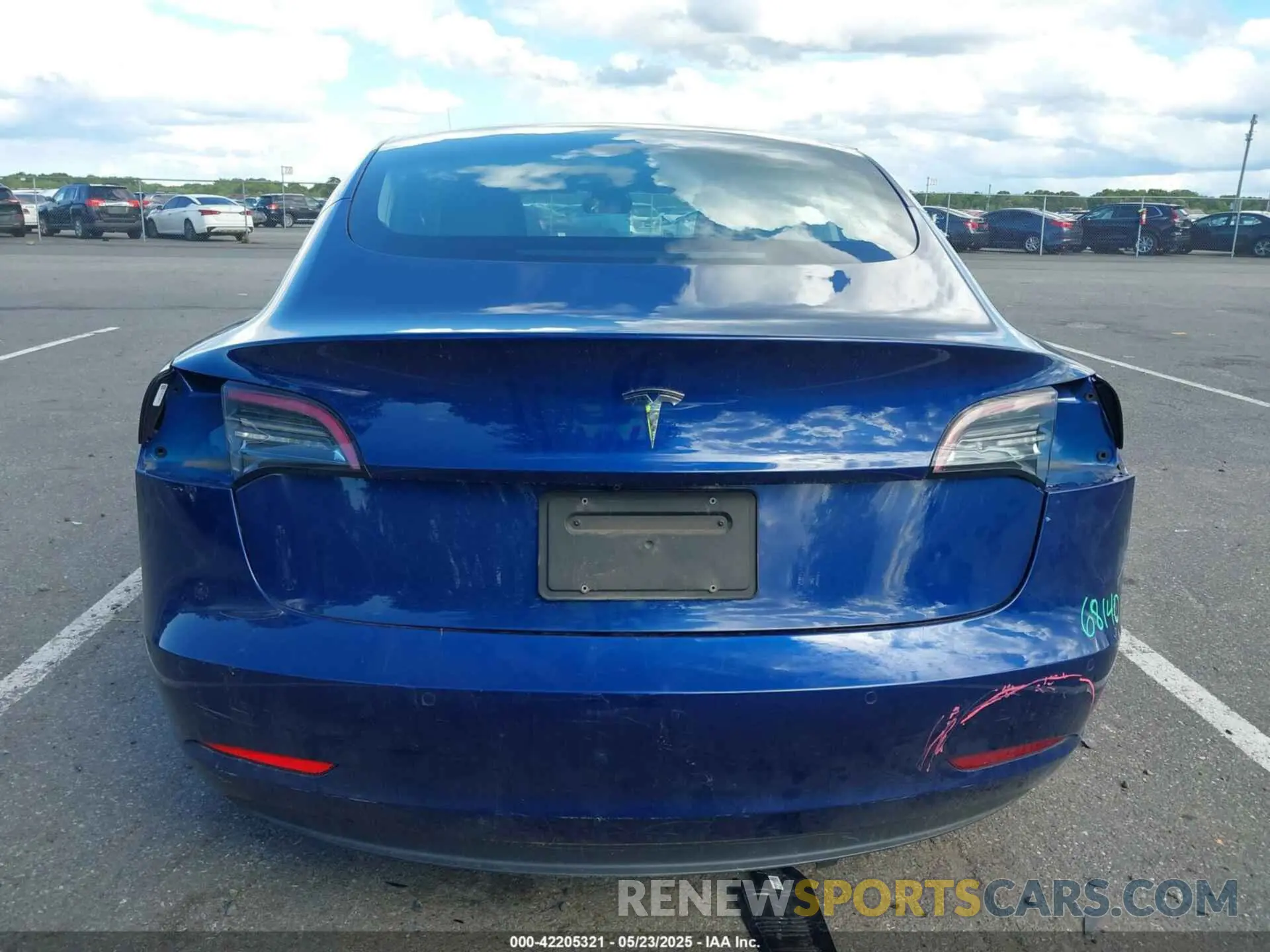 16 Photograph of a damaged car 5YJ3E1EA1LF745688 TESLA MODEL 3 2020