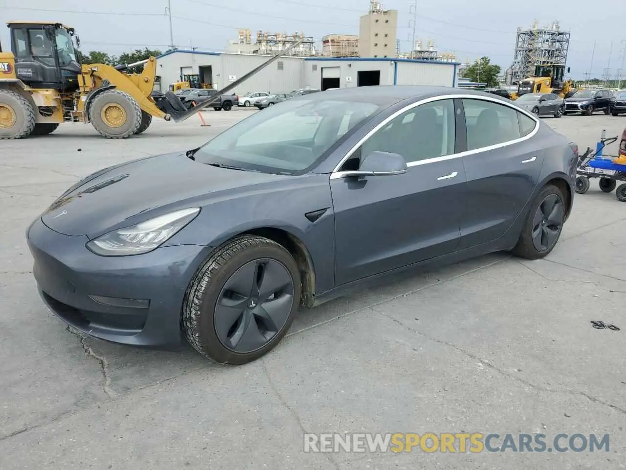 1 Photograph of a damaged car 5YJ3E1EA1LF784832 TESLA MODEL 3 2020
