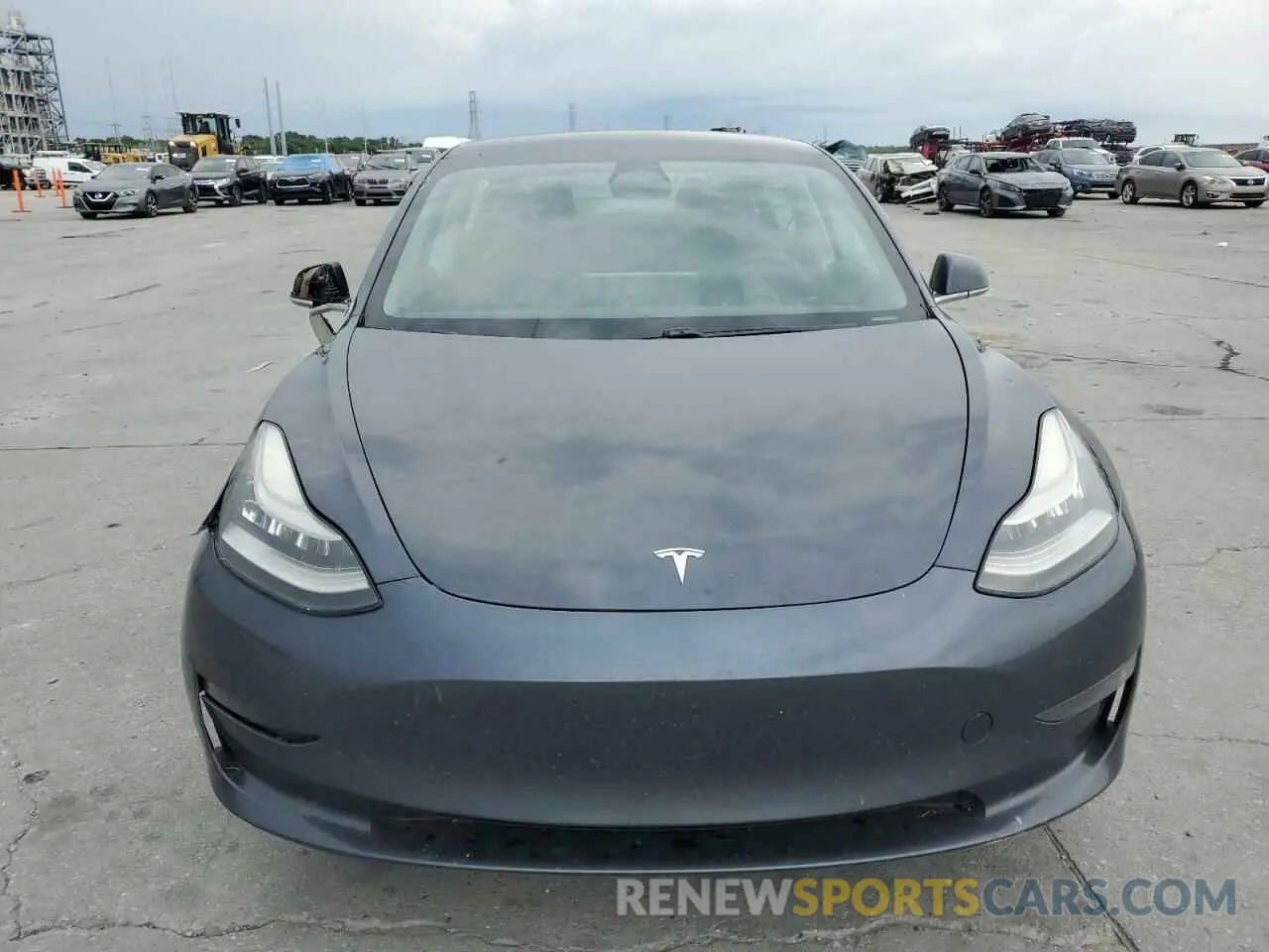 5 Photograph of a damaged car 5YJ3E1EA1LF784832 TESLA MODEL 3 2020