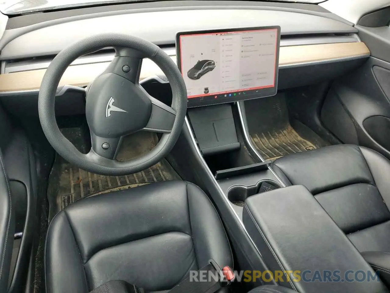 8 Photograph of a damaged car 5YJ3E1EA1LF784832 TESLA MODEL 3 2020