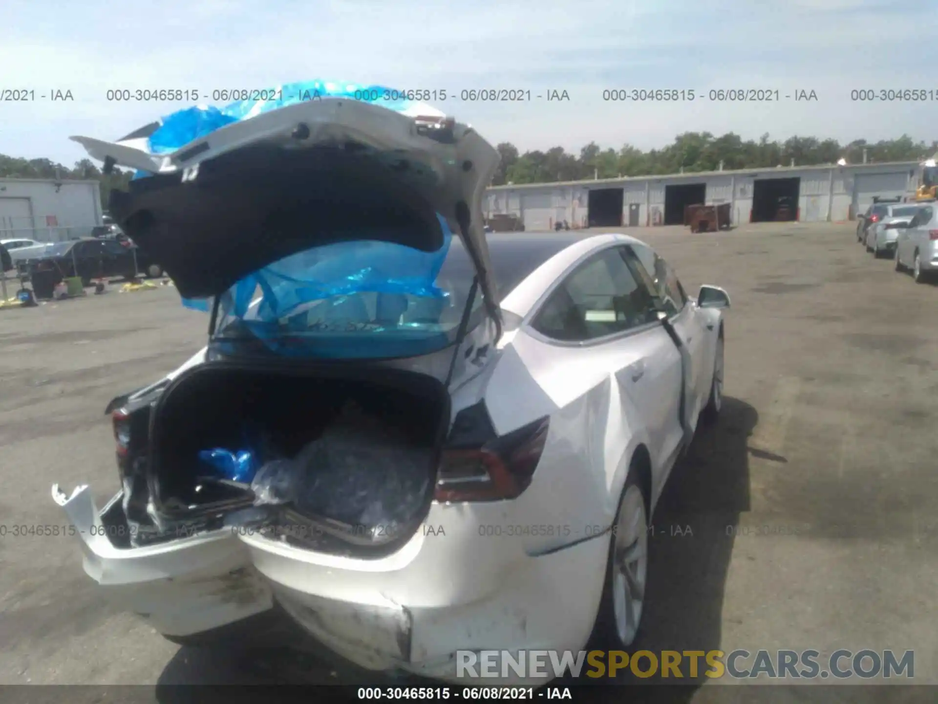 6 Photograph of a damaged car 5YJ3E1EA1LF793479 TESLA MODEL 3 2020