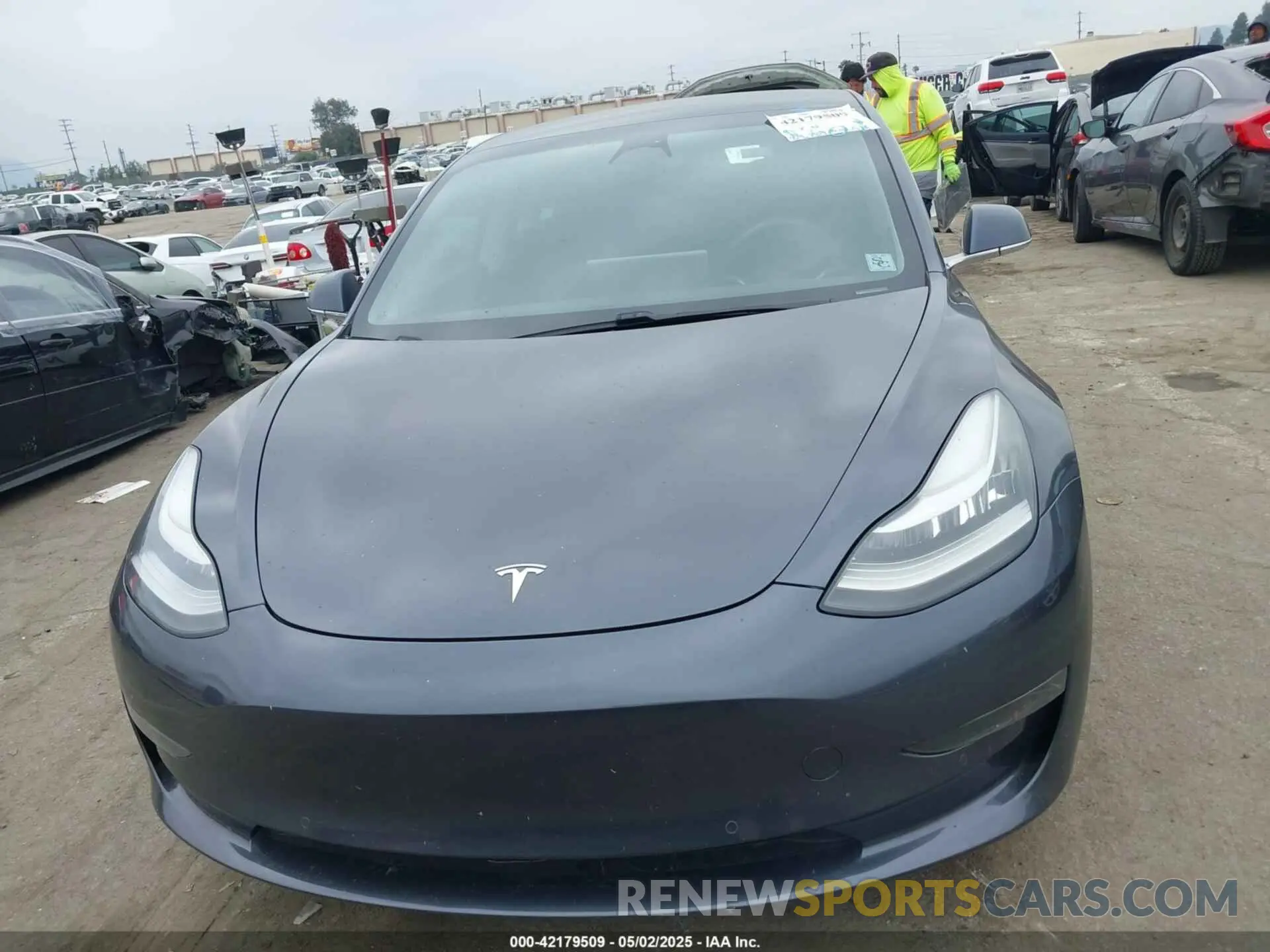 13 Photograph of a damaged car 5YJ3E1EA1LF799136 TESLA MODEL 3 2020