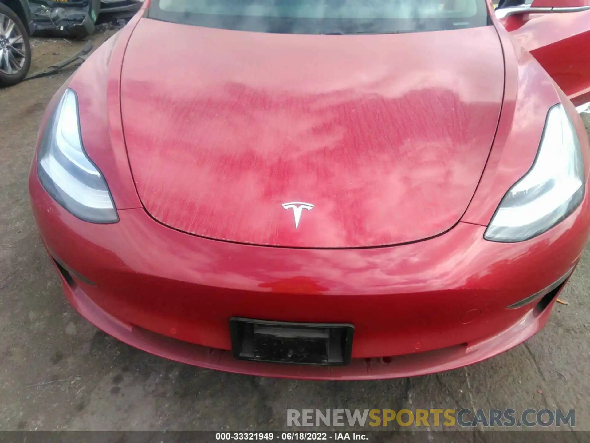 10 Photograph of a damaged car 5YJ3E1EA1LF799248 TESLA MODEL 3 2020