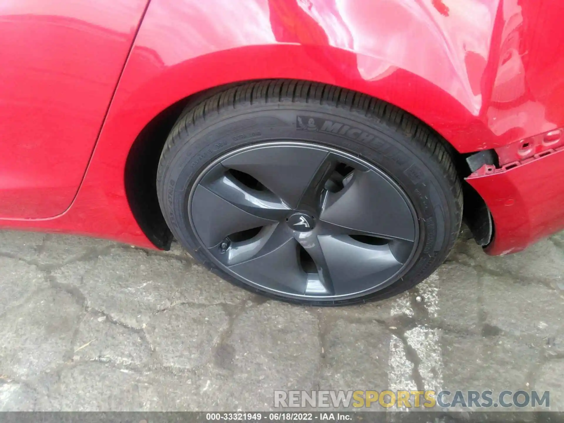 14 Photograph of a damaged car 5YJ3E1EA1LF799248 TESLA MODEL 3 2020