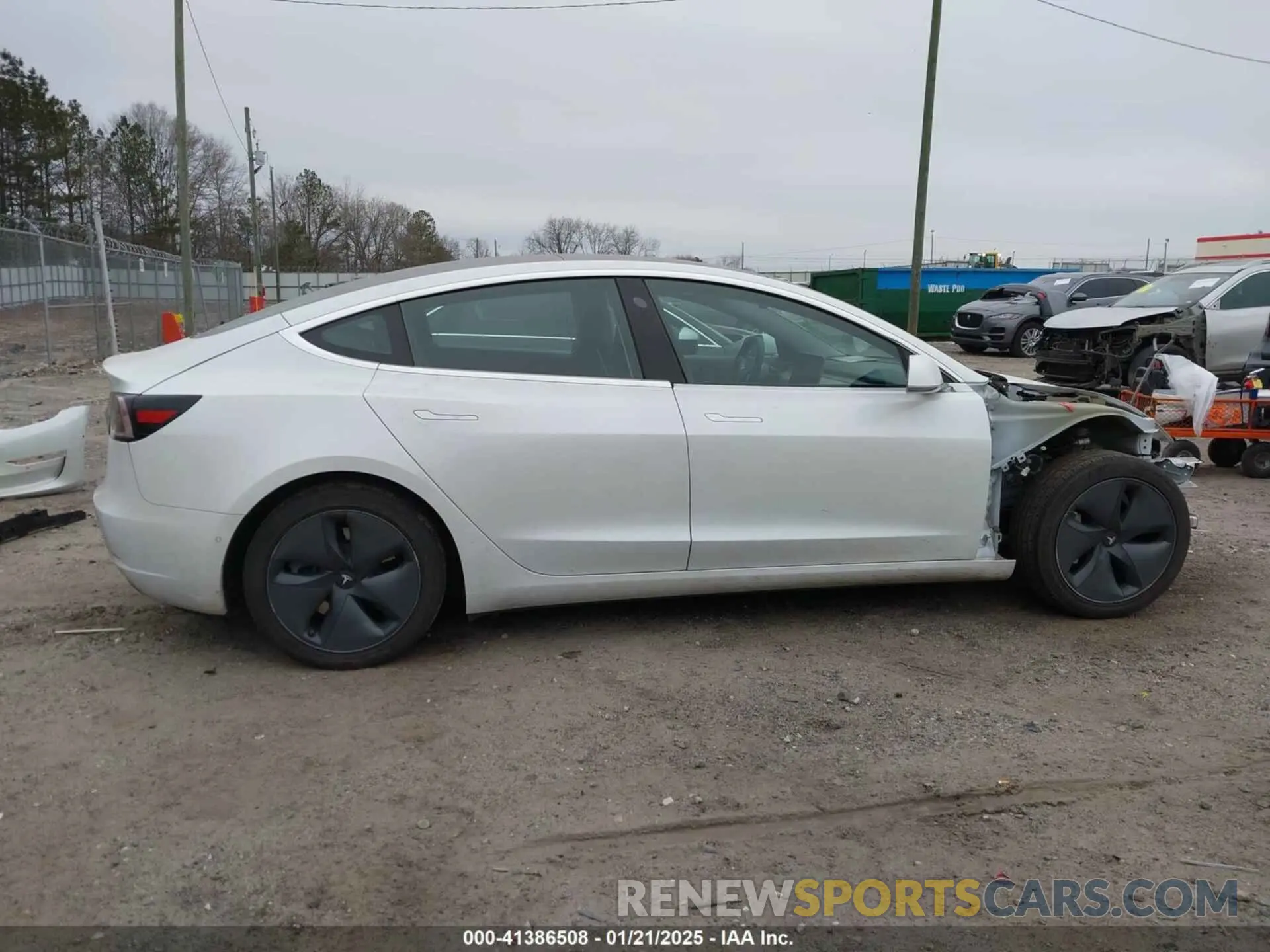 14 Photograph of a damaged car 5YJ3E1EA1LF799766 TESLA MODEL 3 2020