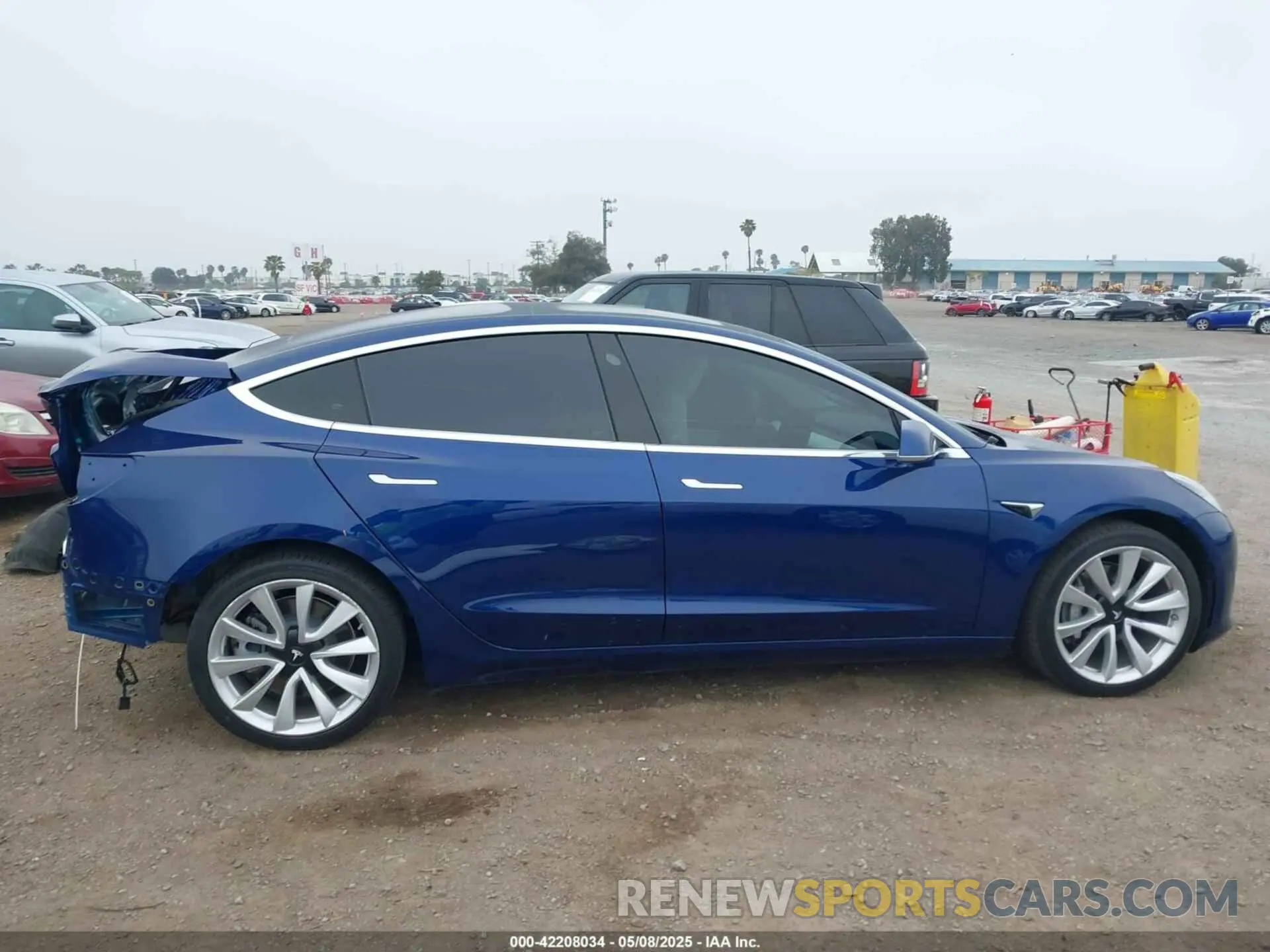 13 Photograph of a damaged car 5YJ3E1EA1LF802648 TESLA MODEL 3 2020