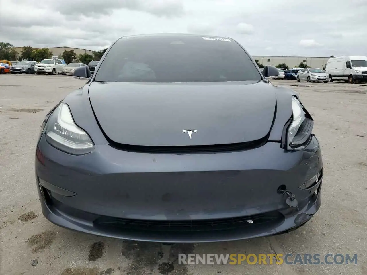 5 Photograph of a damaged car 5YJ3E1EA2LF598328 TESLA MODEL 3 2020