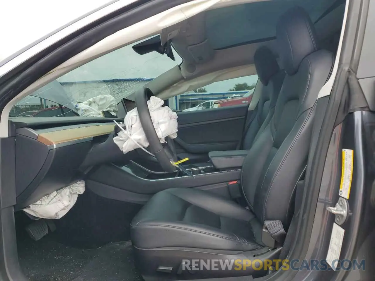 7 Photograph of a damaged car 5YJ3E1EA2LF598328 TESLA MODEL 3 2020
