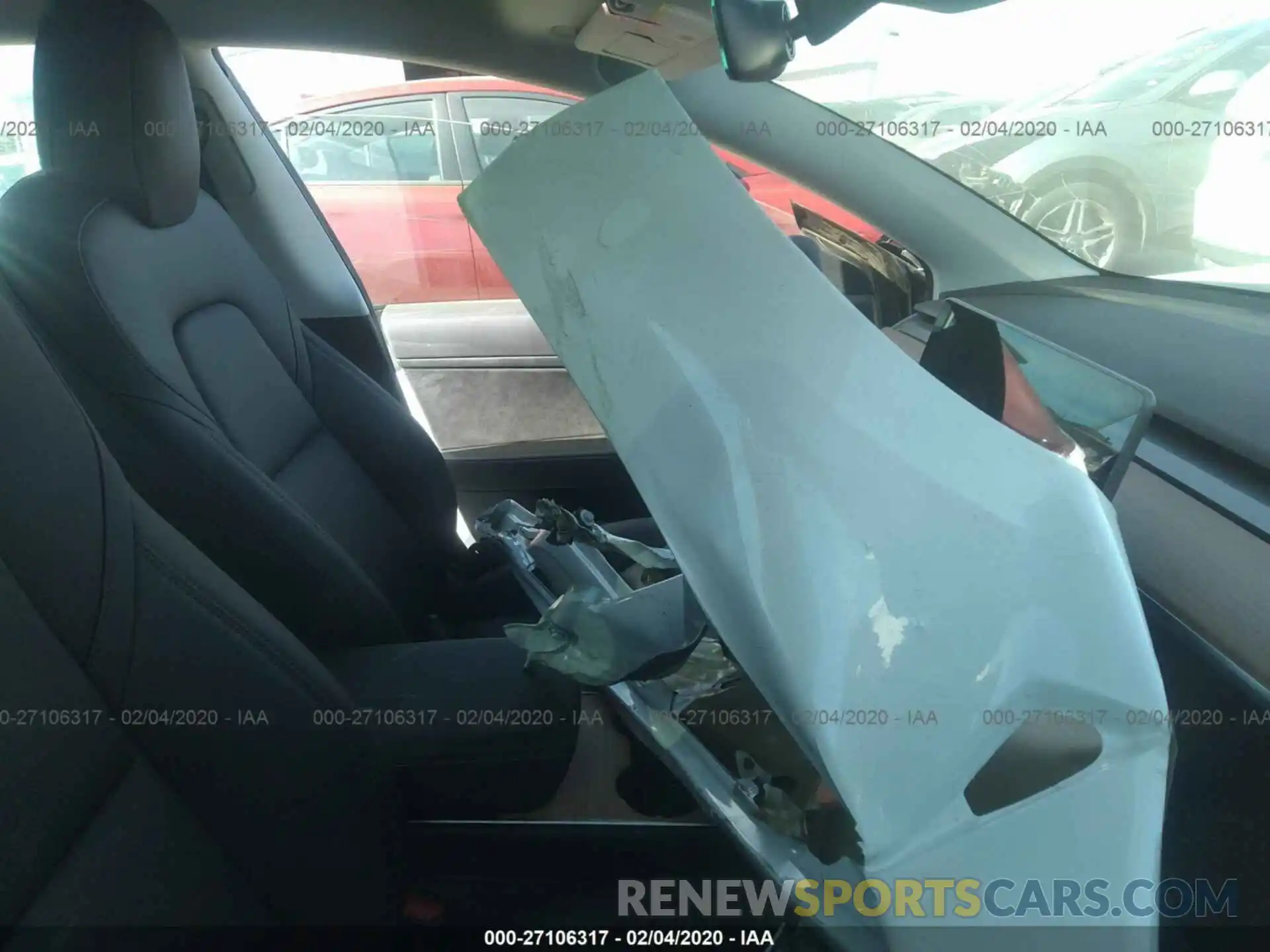 5 Photograph of a damaged car 5YJ3E1EA2LF598717 TESLA MODEL 3 2020