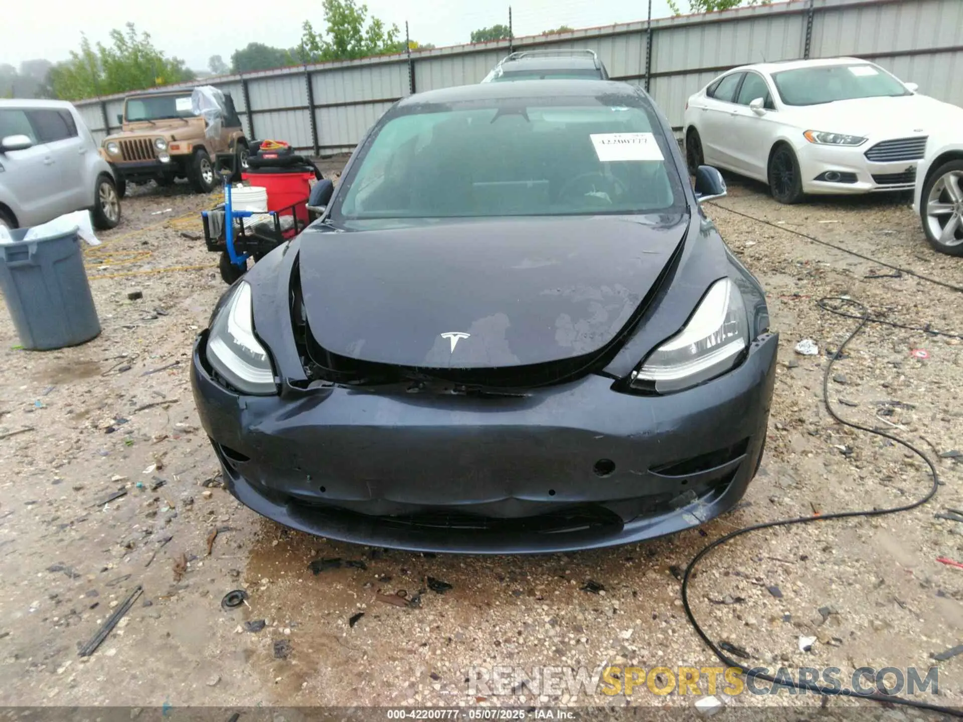 11 Photograph of a damaged car 5YJ3E1EA2LF611448 TESLA MODEL 3 2020