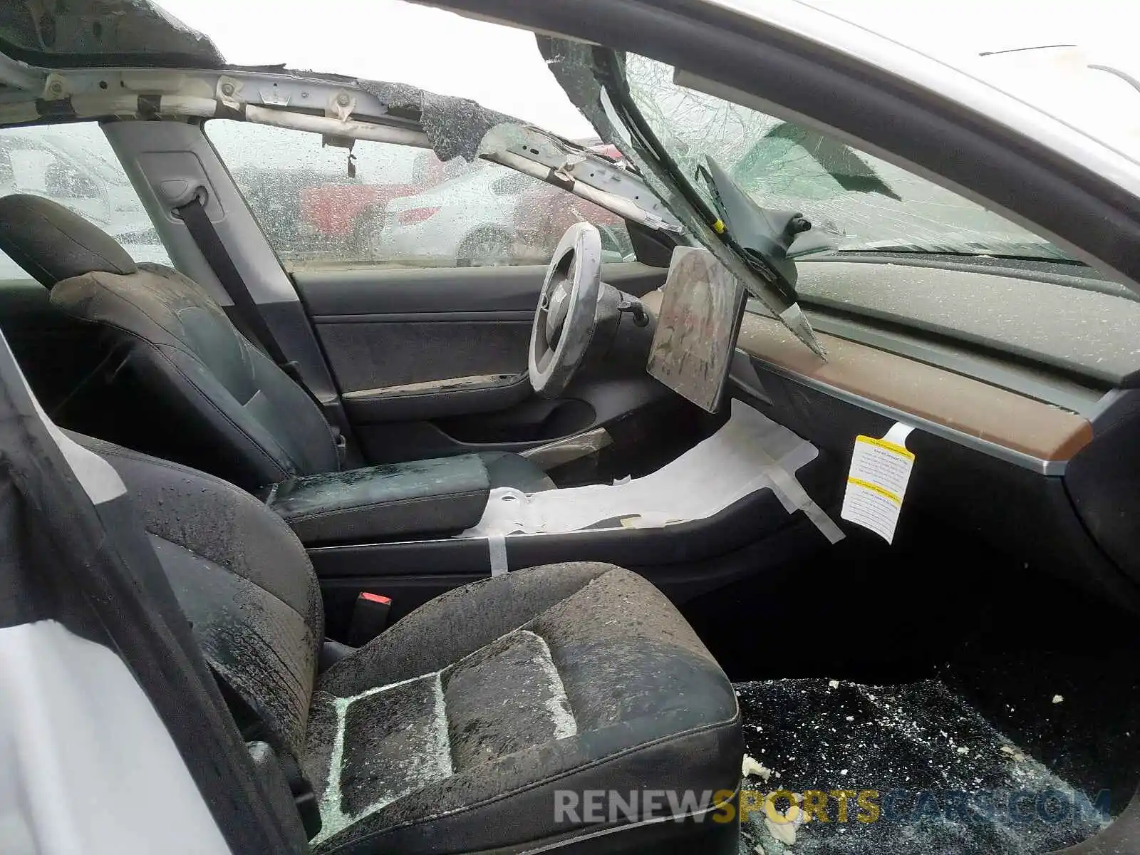 5 Photograph of a damaged car 5YJ3E1EA2LF612146 TESLA MODEL 3 2020