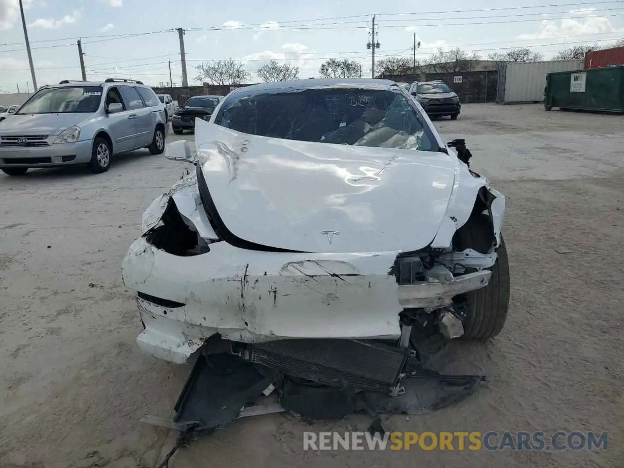 5 Photograph of a damaged car 5YJ3E1EA2LF632171 TESLA MODEL 3 2020