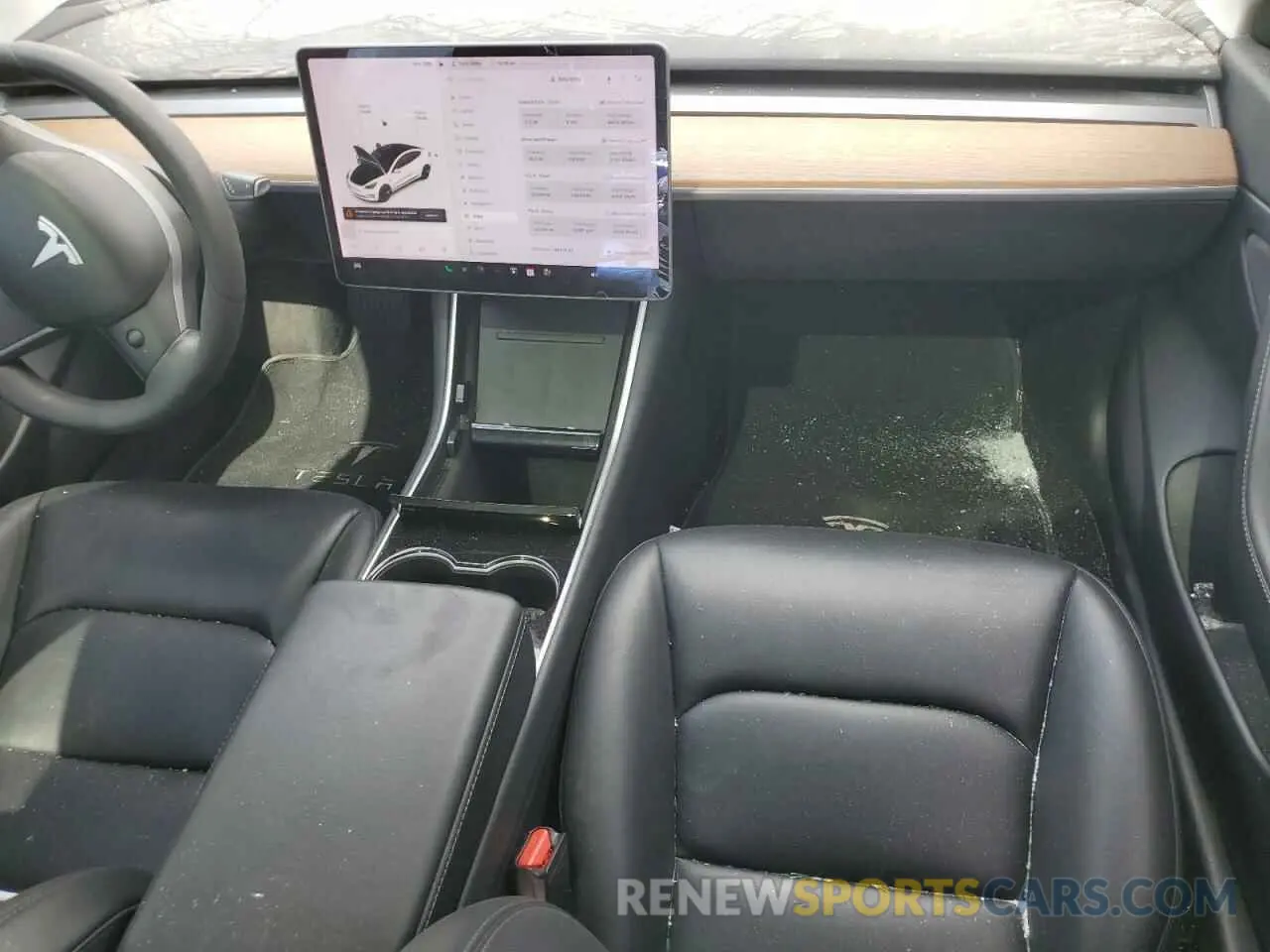 8 Photograph of a damaged car 5YJ3E1EA2LF632171 TESLA MODEL 3 2020