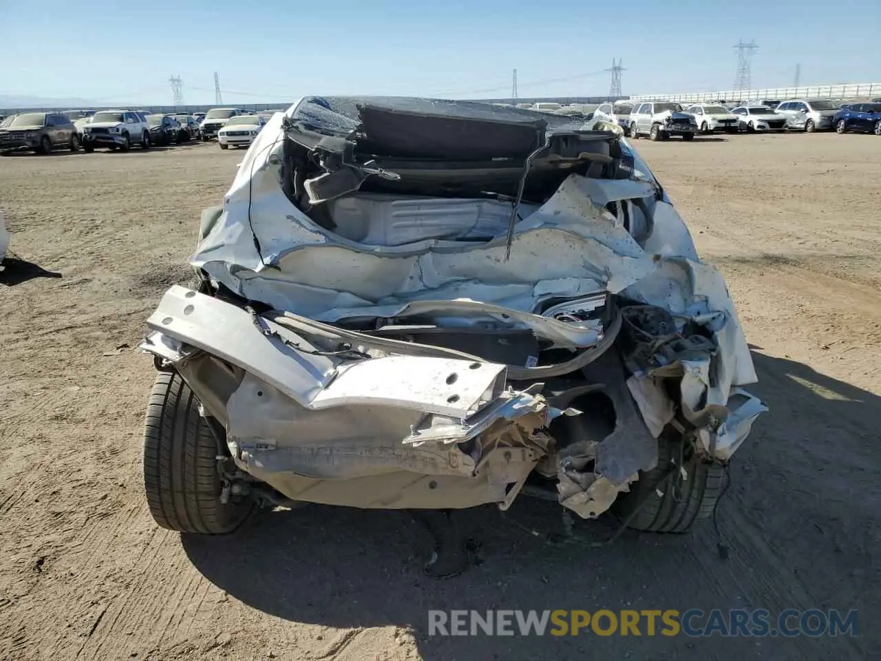 6 Photograph of a damaged car 5YJ3E1EA2LF633241 TESLA MODEL 3 2020