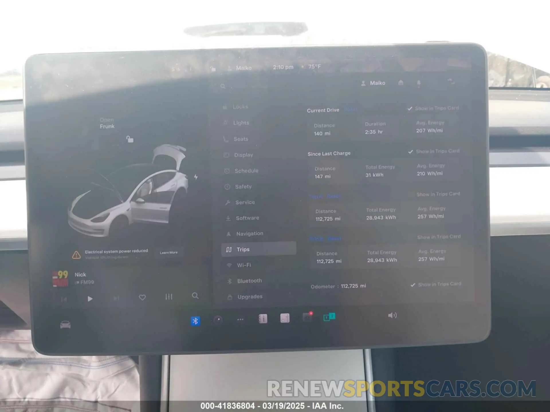 7 Photograph of a damaged car 5YJ3E1EA2LF634678 TESLA MODEL 3 2020