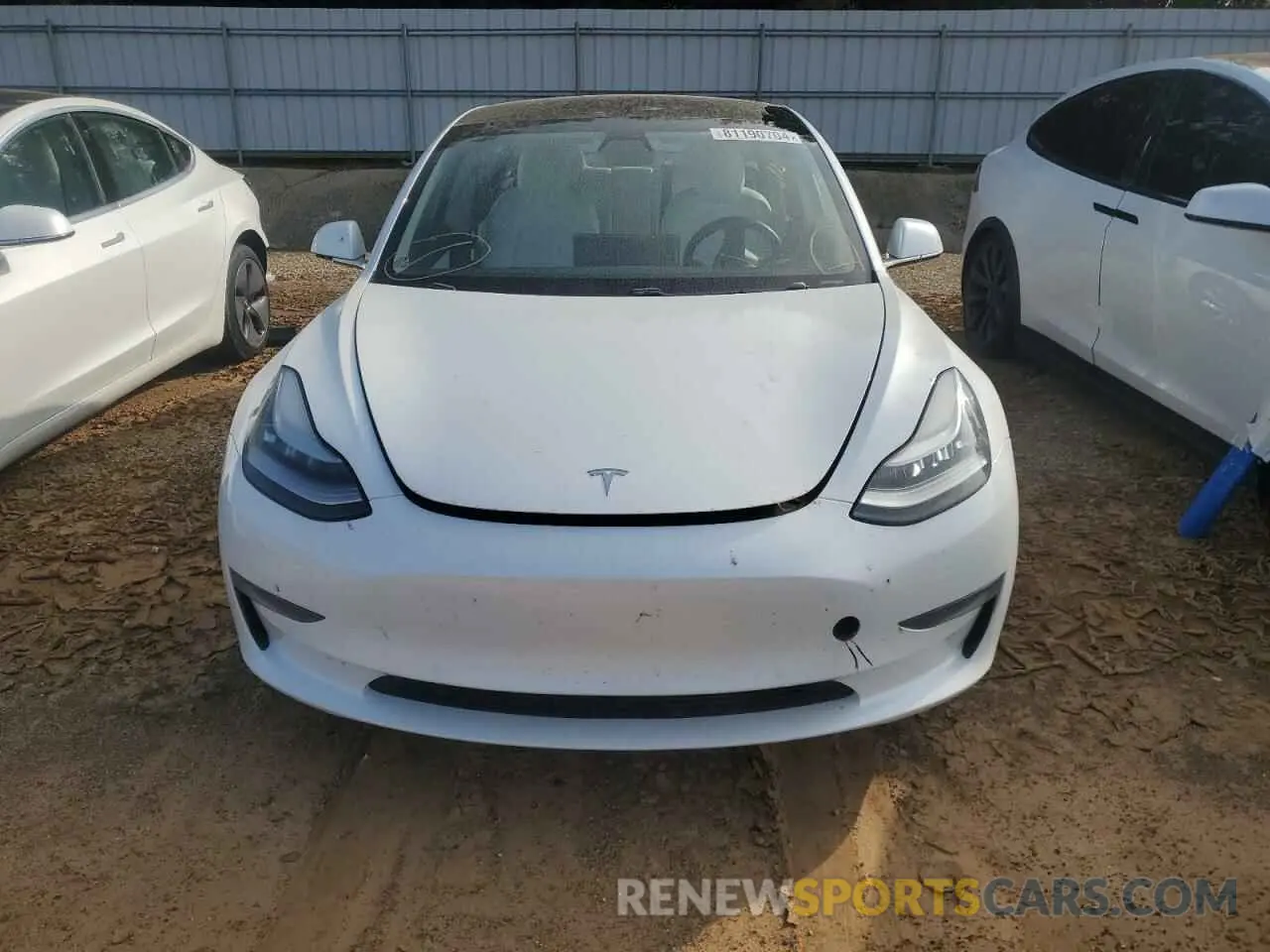 5 Photograph of a damaged car 5YJ3E1EA2LF634986 TESLA MODEL 3 2020