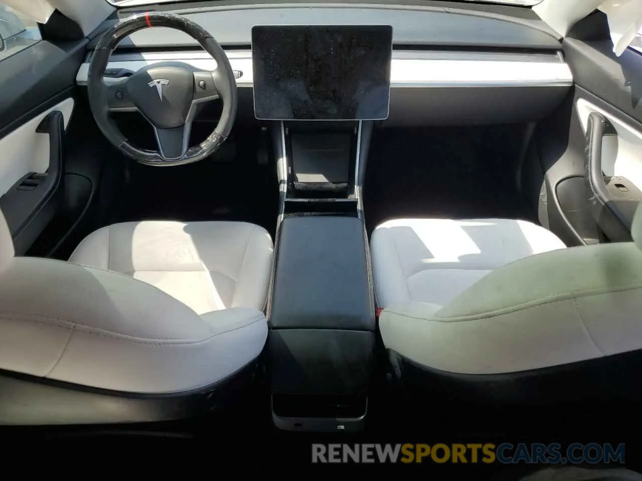 8 Photograph of a damaged car 5YJ3E1EA2LF635023 TESLA MODEL 3 2020