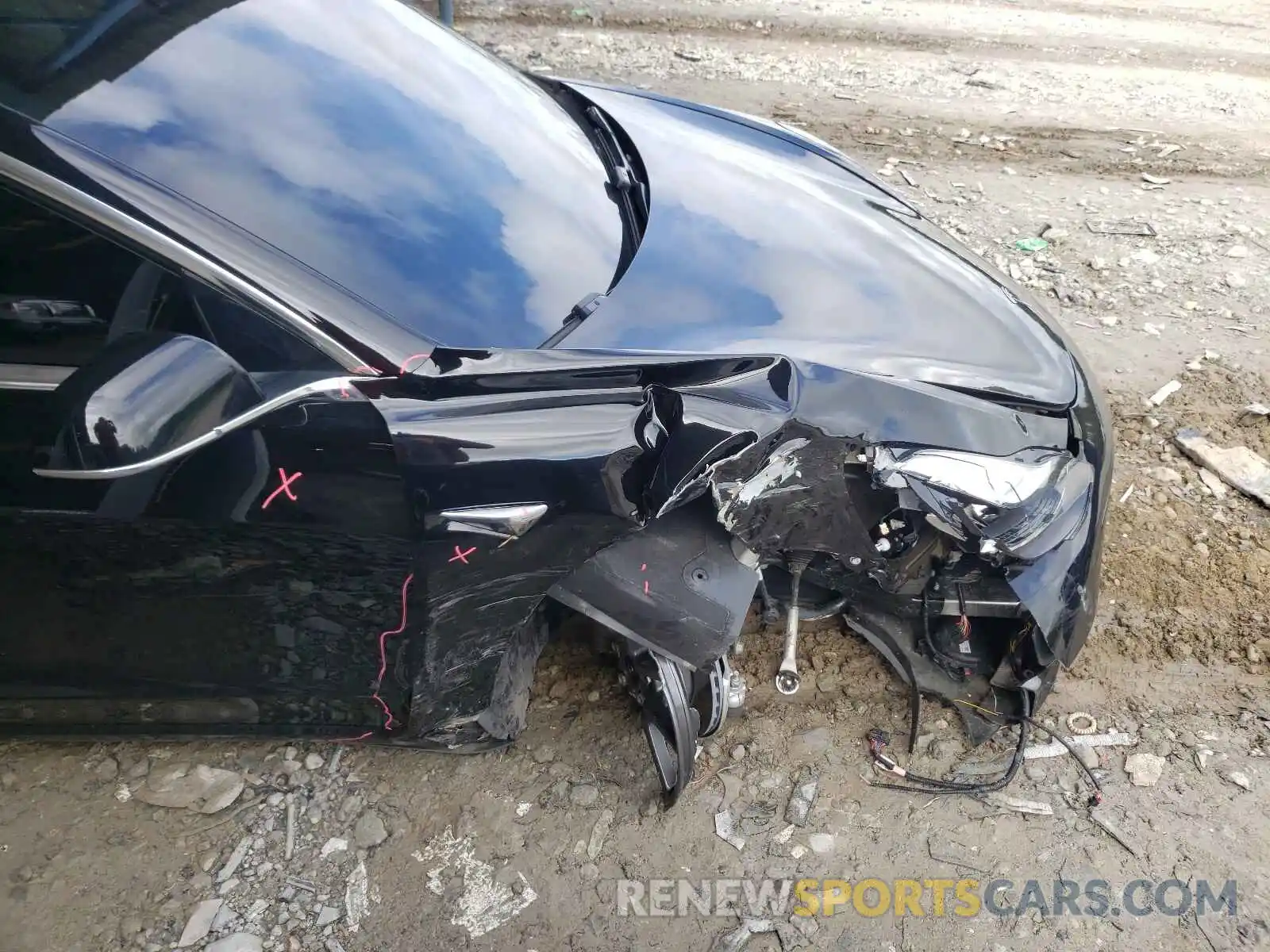 9 Photograph of a damaged car 5YJ3E1EA2LF643879 TESLA MODEL 3 2020