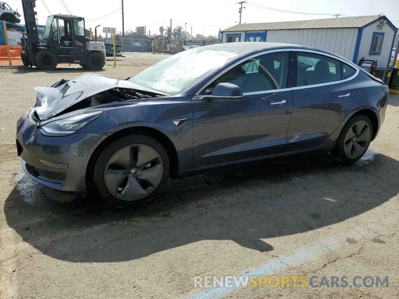 1 Photograph of a damaged car 5YJ3E1EA2LF644238 TESLA MODEL 3 2020