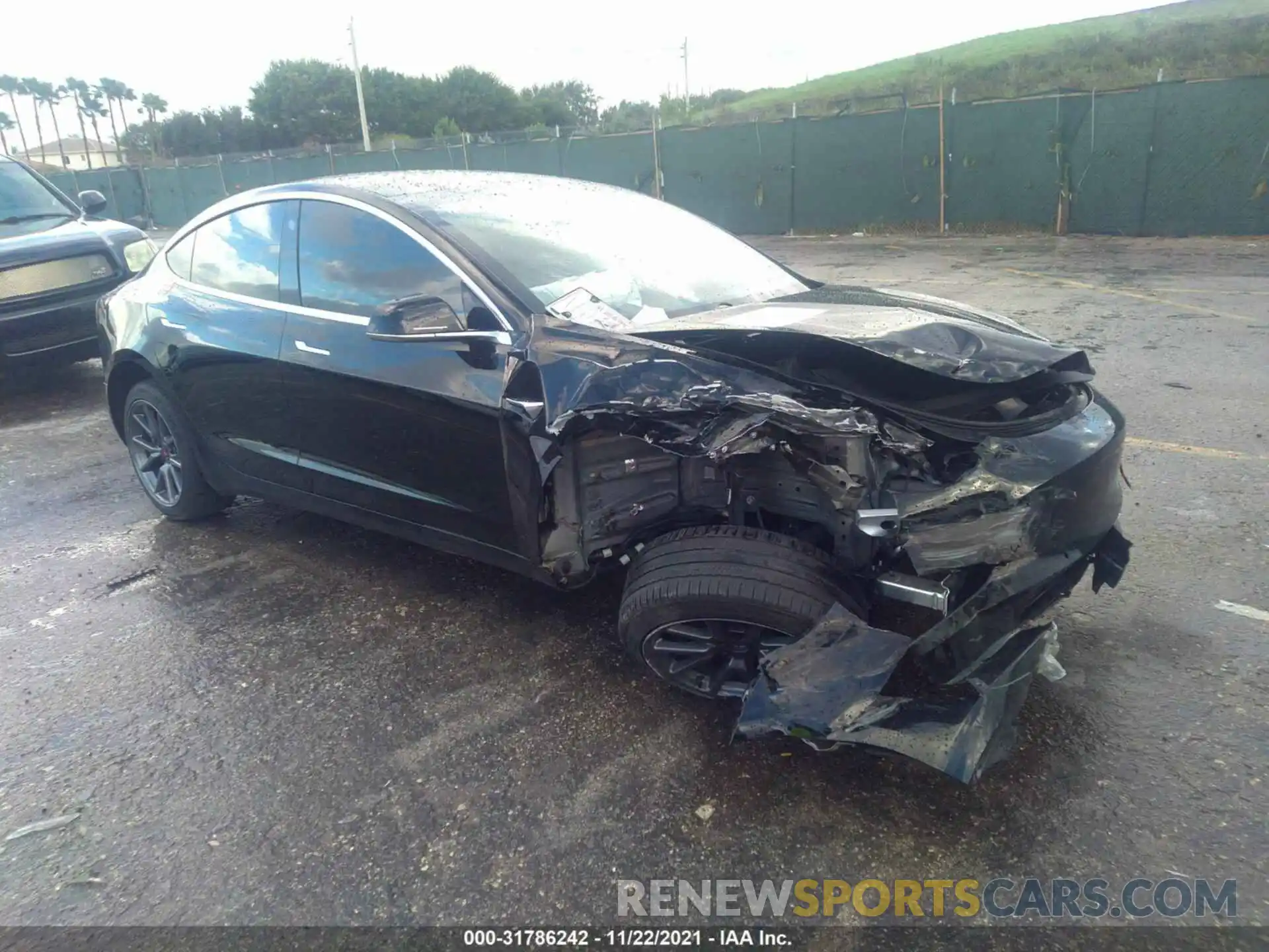 1 Photograph of a damaged car 5YJ3E1EA2LF657409 TESLA MODEL 3 2020