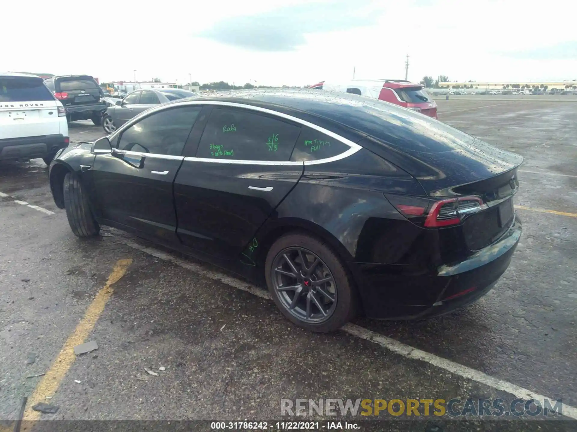 3 Photograph of a damaged car 5YJ3E1EA2LF657409 TESLA MODEL 3 2020