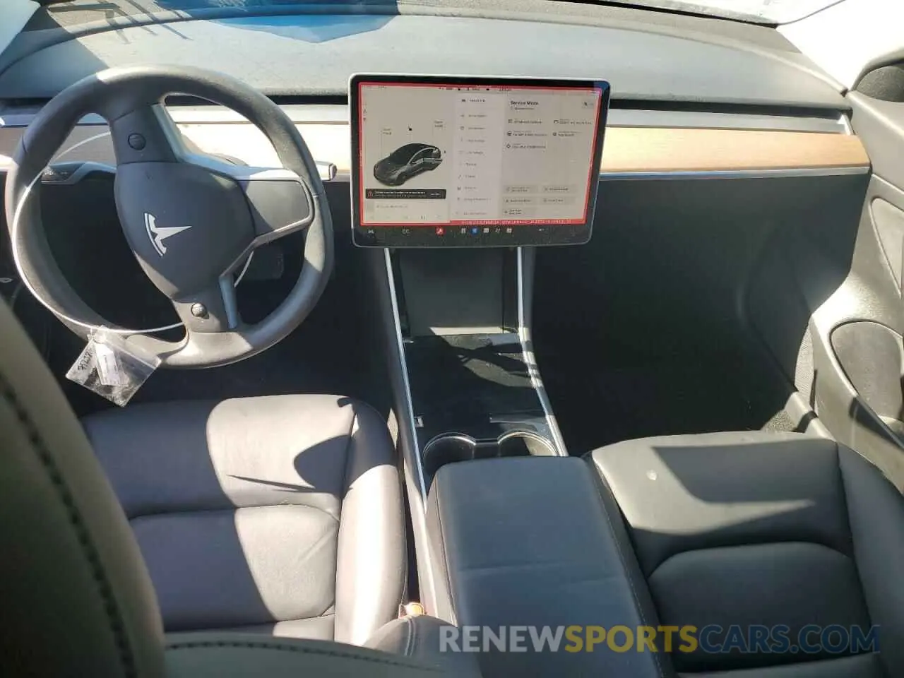 8 Photograph of a damaged car 5YJ3E1EA2LF658124 TESLA MODEL 3 2020