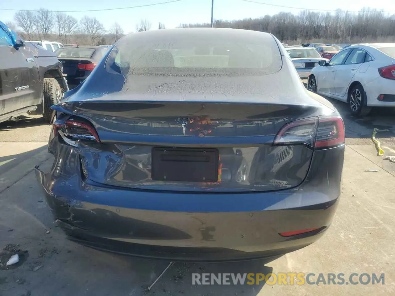 6 Photograph of a damaged car 5YJ3E1EA2LF658205 TESLA MODEL 3 2020