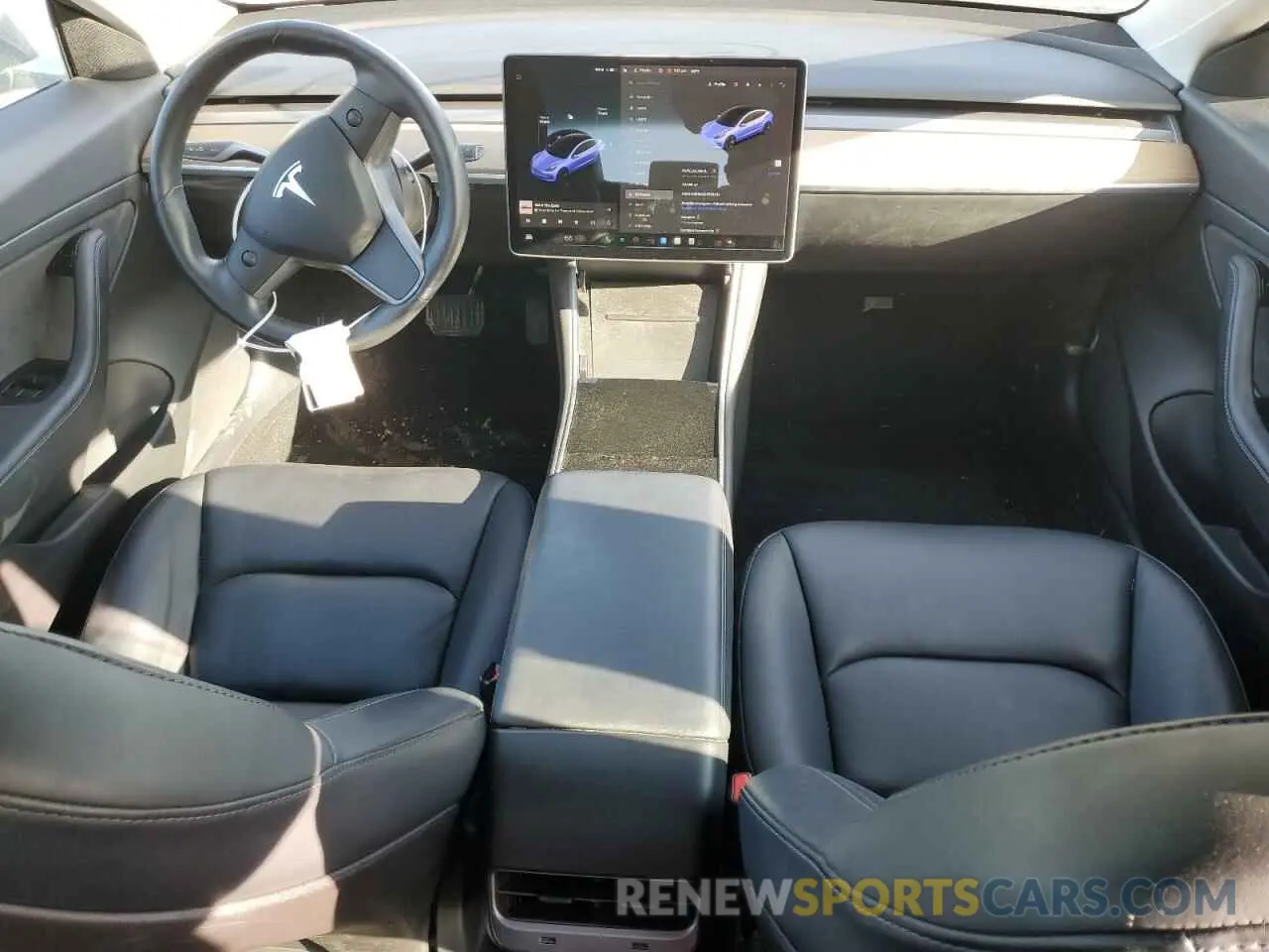8 Photograph of a damaged car 5YJ3E1EA2LF658236 TESLA MODEL 3 2020