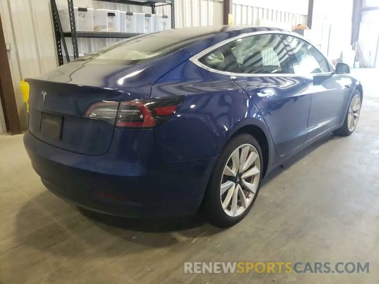 4 Photograph of a damaged car 5YJ3E1EA2LF661430 TESLA MODEL 3 2020