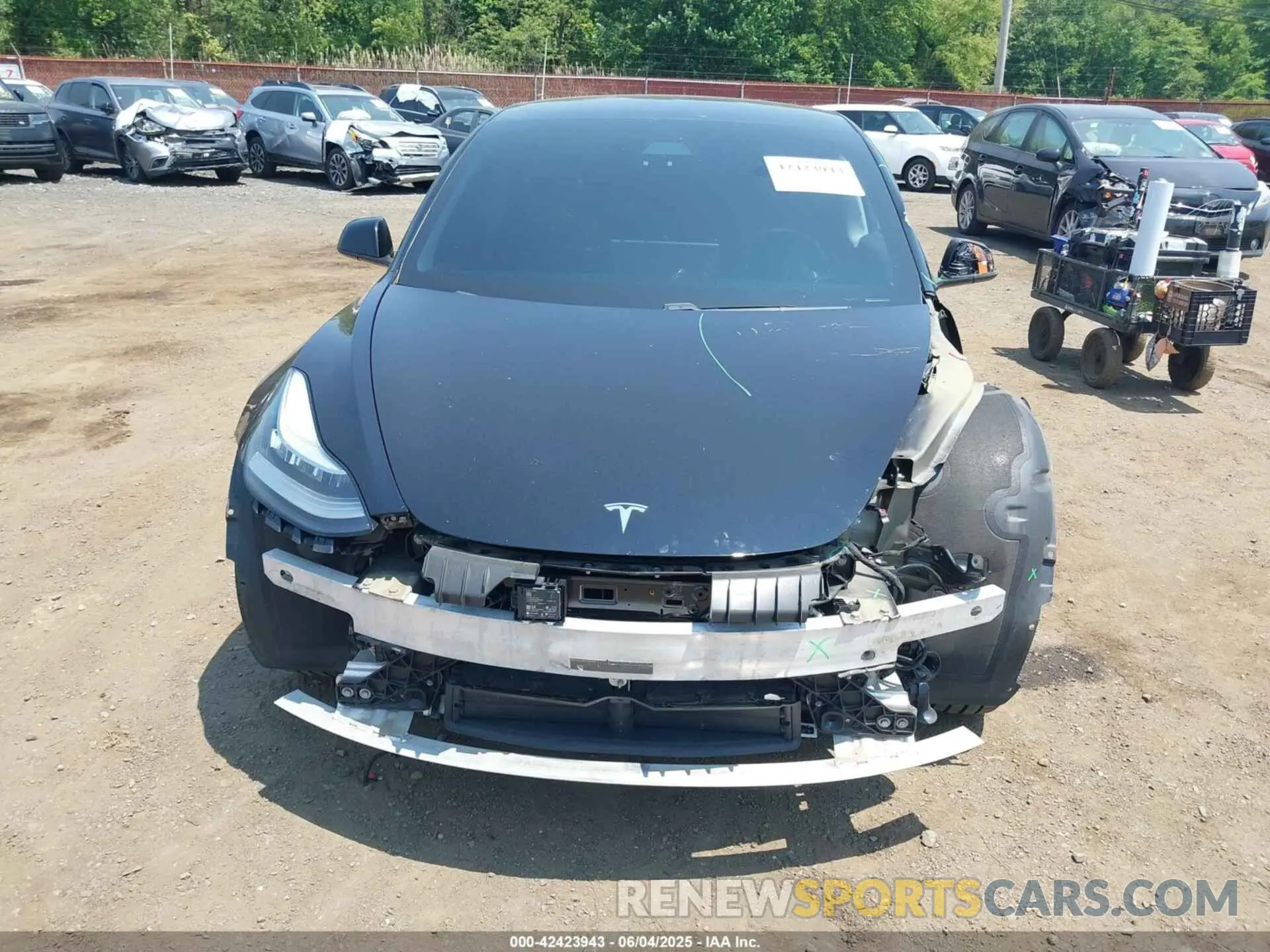 12 Photograph of a damaged car 5YJ3E1EA2LF704499 TESLA MODEL 3 2020