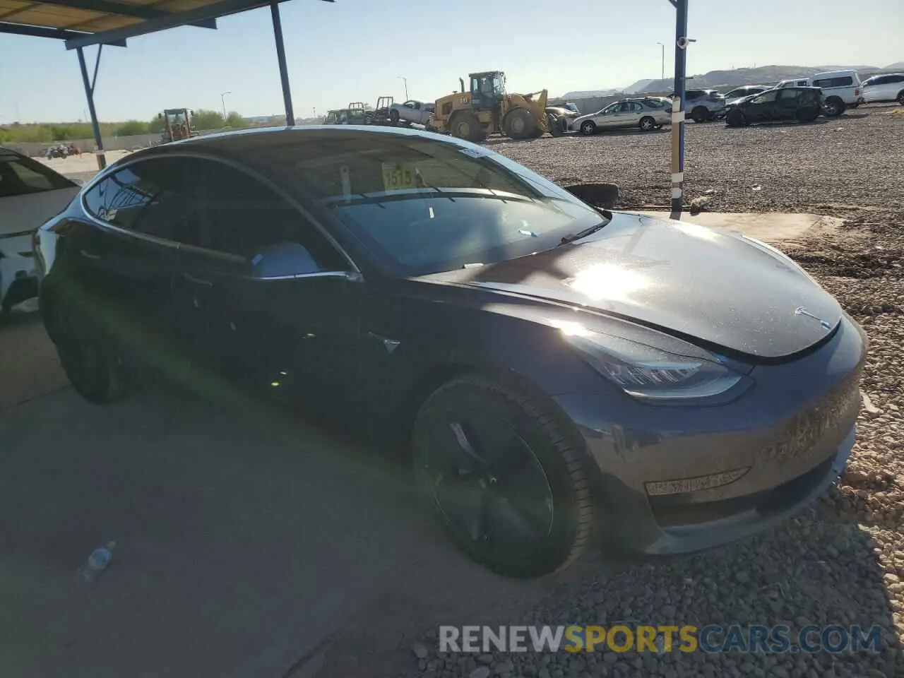 4 Photograph of a damaged car 5YJ3E1EA2LF705233 TESLA MODEL 3 2020