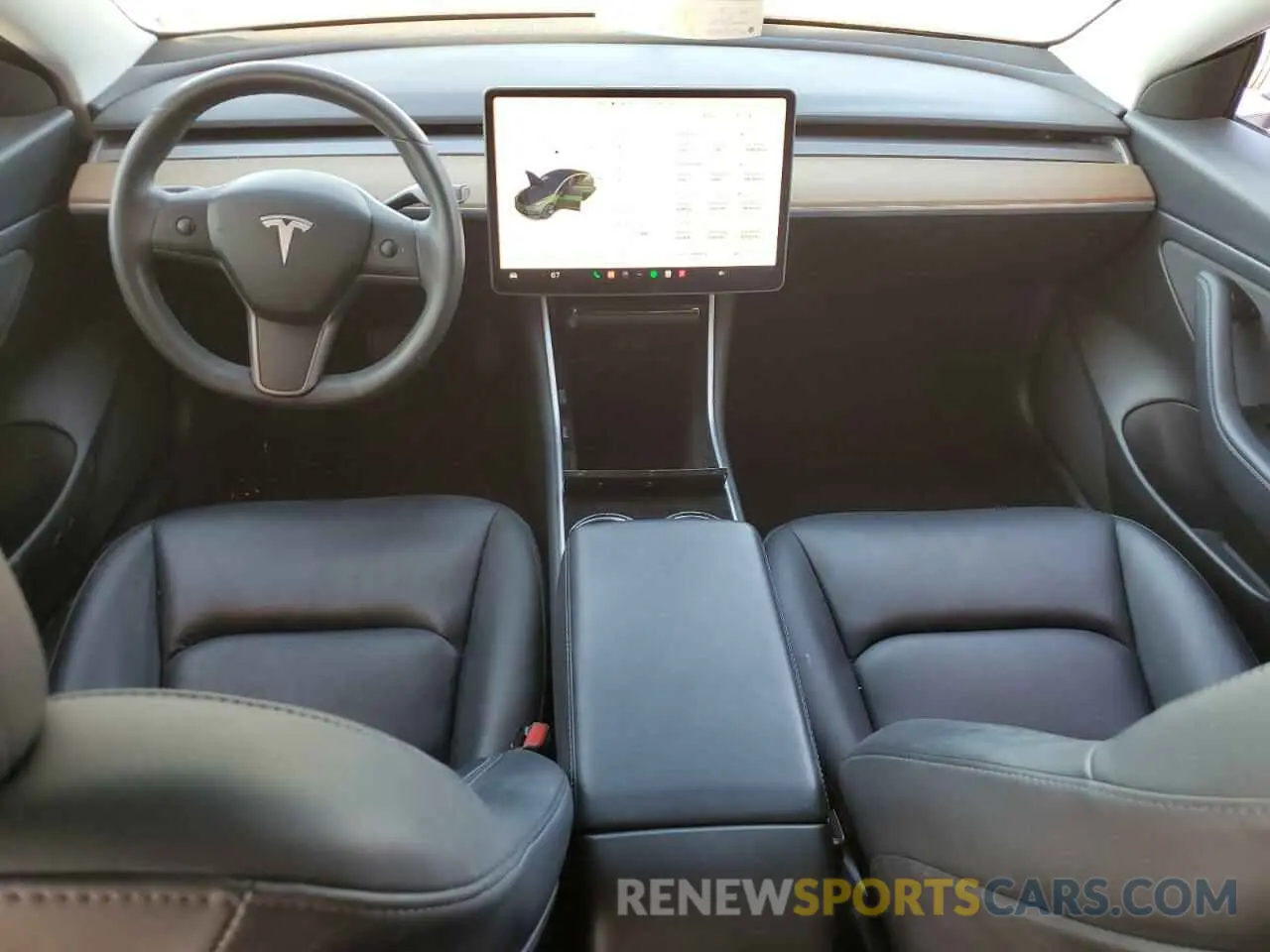 8 Photograph of a damaged car 5YJ3E1EA2LF705233 TESLA MODEL 3 2020