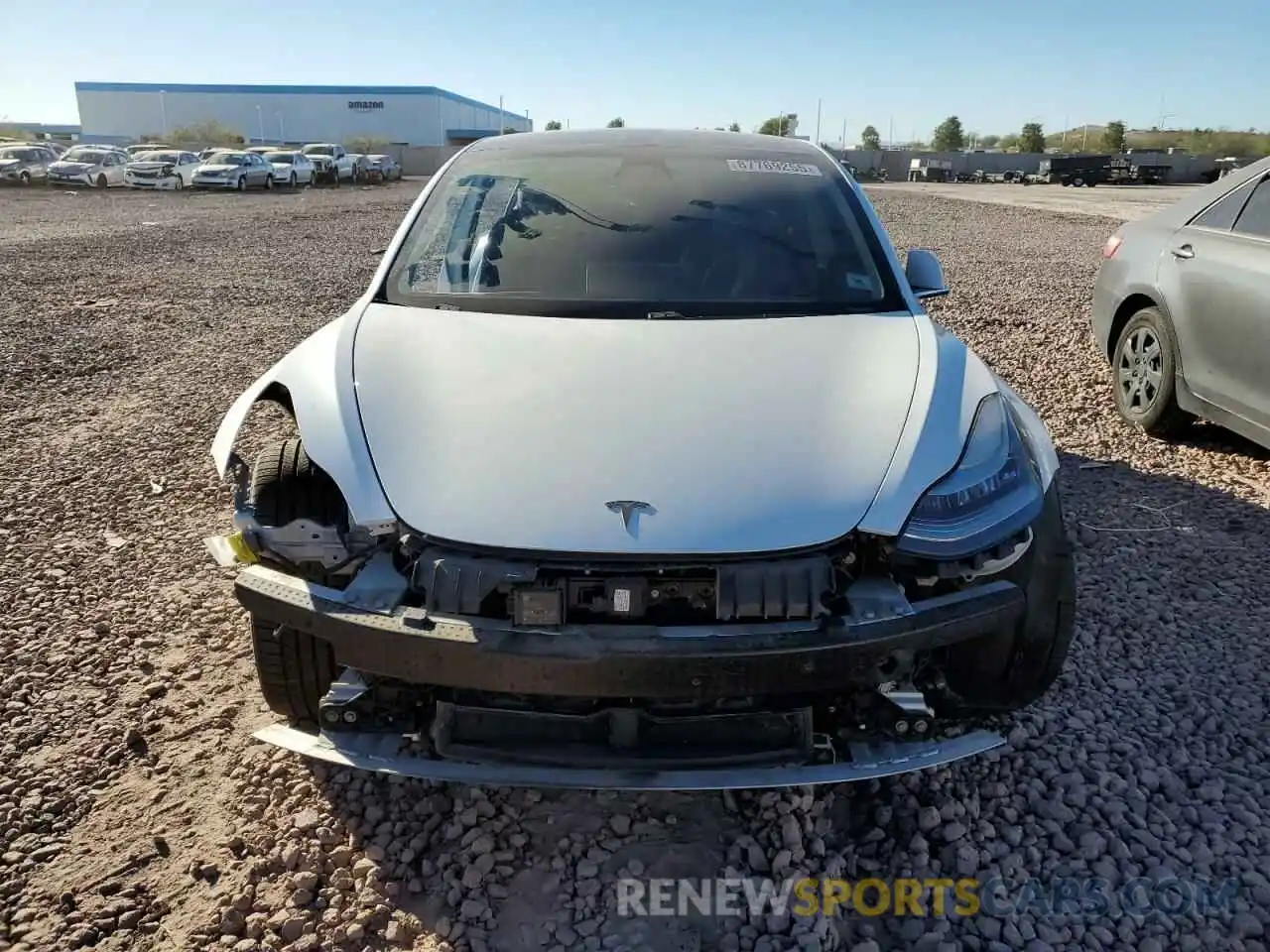 5 Photograph of a damaged car 5YJ3E1EA2LF706186 TESLA MODEL 3 2020