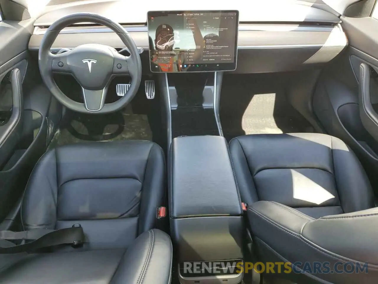 8 Photograph of a damaged car 5YJ3E1EA2LF709184 TESLA MODEL 3 2020